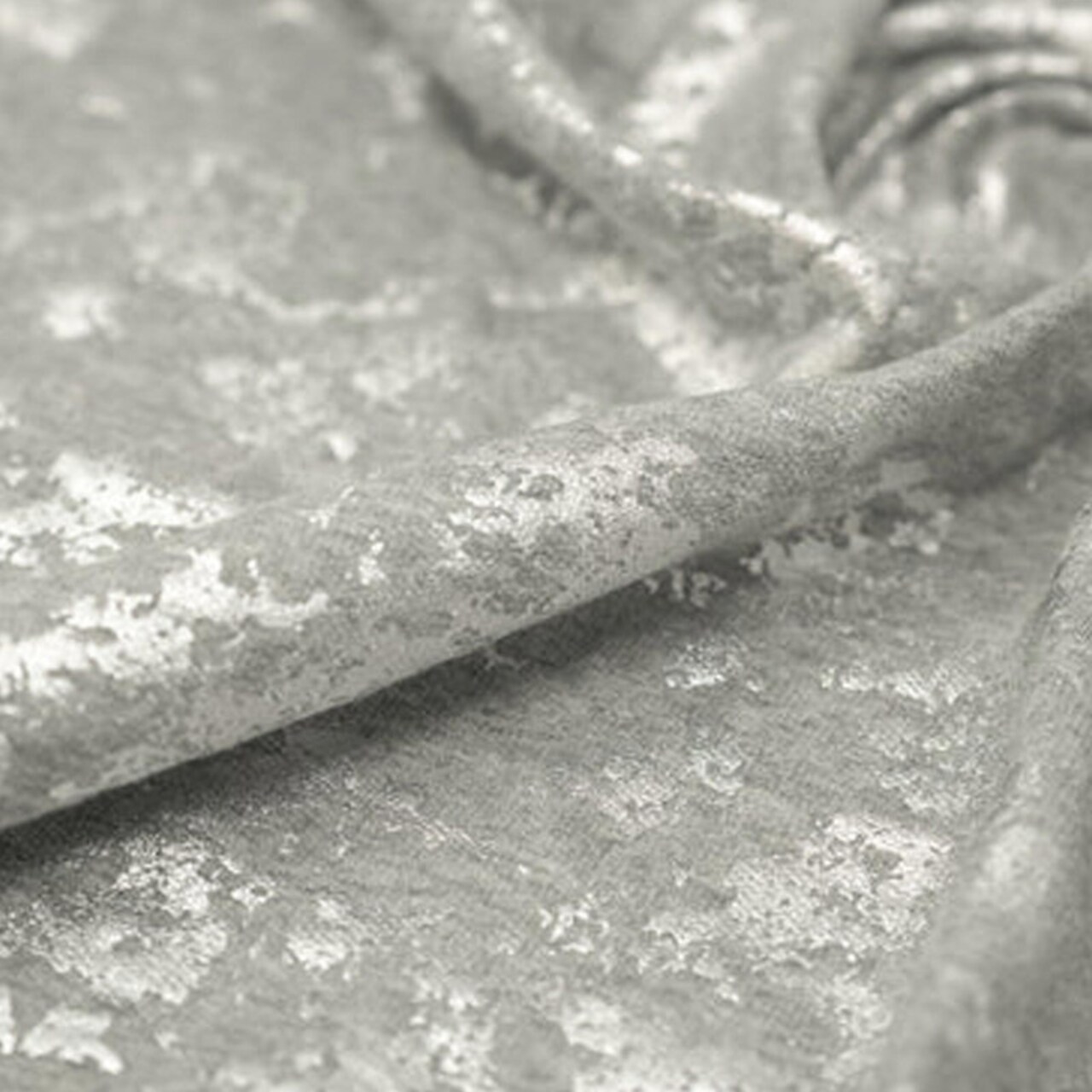 Cloud 9 Foil Printed Brushed Terry Fleece Fabric 63% Polyester 33% Rayon 4% Spandex